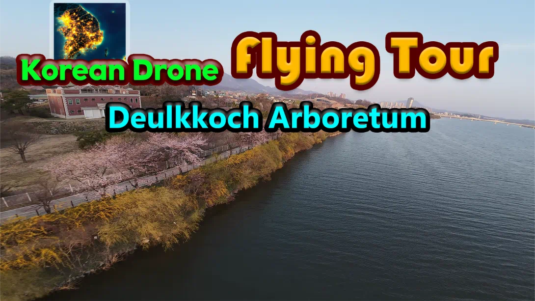 【美版】韩国无人机飞行游览野花树木园 .Korean Drone Flying Tour Deulkkoch Arboretum-游糖YoTeb