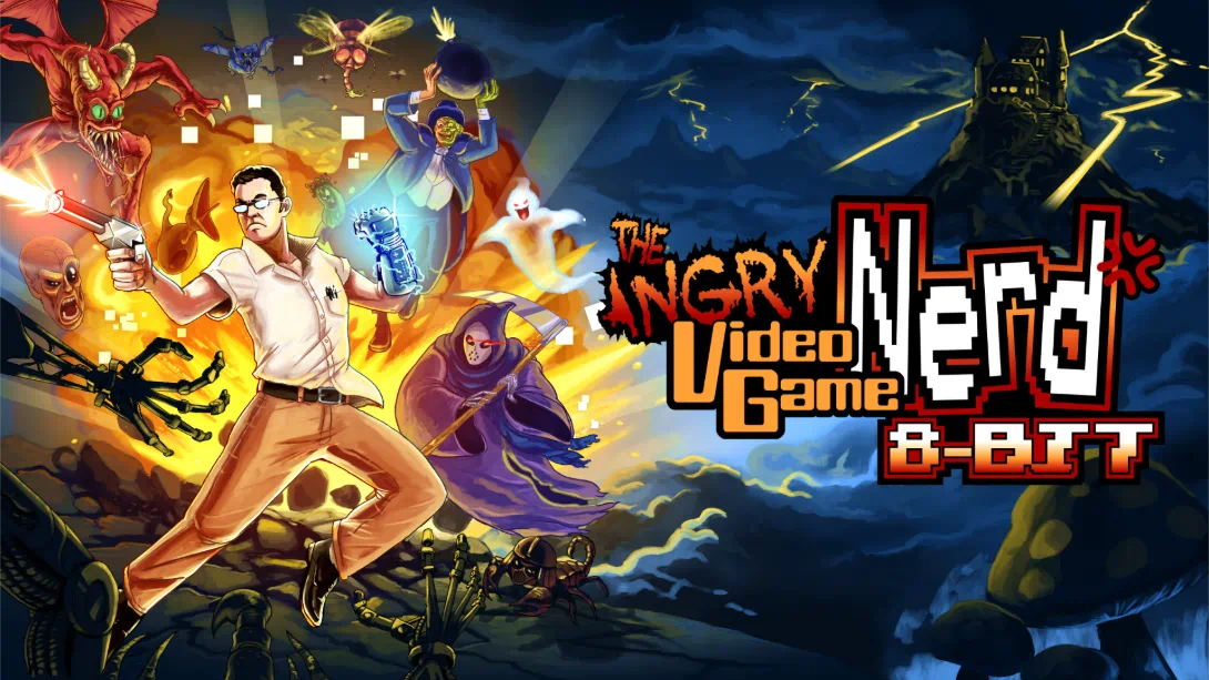 【美版】喷神大冒险 8位版 .Angry Video Game Nerd 8-bit-游糖YoTeb