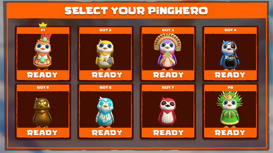 图片[1]-【美版】疯狂企鹅大乱斗 .Los Pingheros-游糖YoTeb