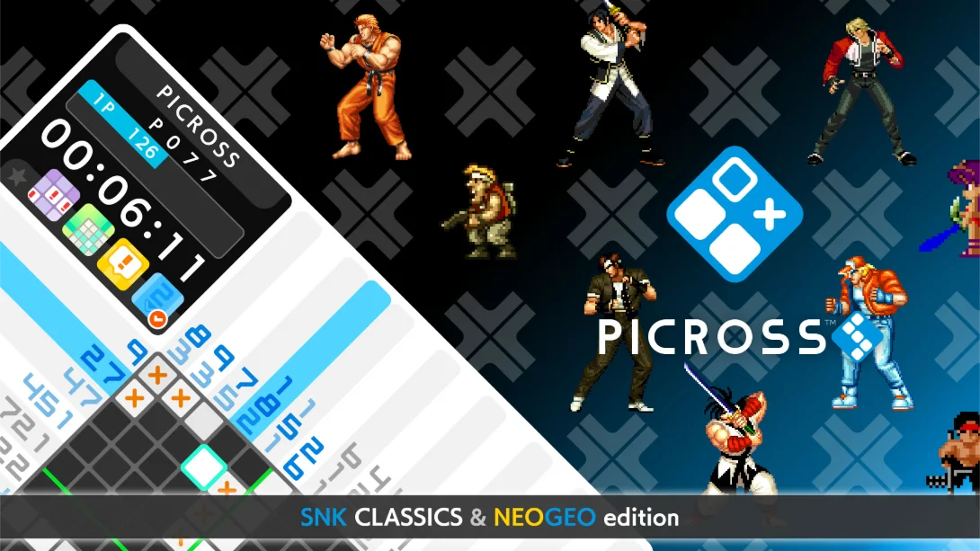 【美版】绘图方块S SNK经典＆NEOGEO特别版 .PICROSS S SNK CLASSICS ＆ NEOGEO edition-游糖YoTeb