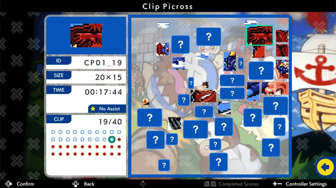 图片[4]-【美版】绘图方块S CAPCOM经典特别版 .PICROSS S CAPCOM CLASSICS edition-游糖YoTeb
