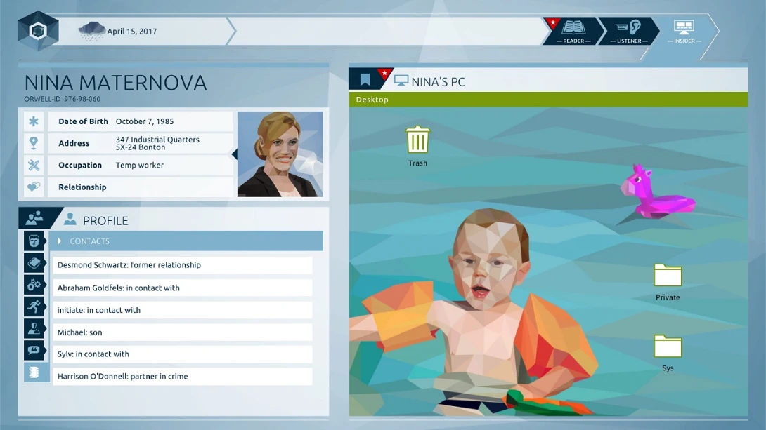 图片[1]-【美版】奥威尔 无所遁形 .Orwell Keeping an Eye On You-游糖YoTeb